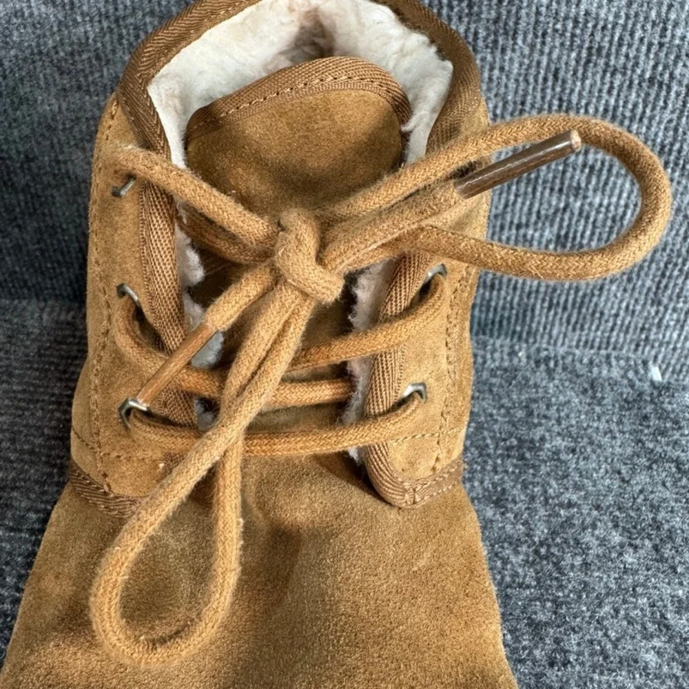 UGG suede light discoloration